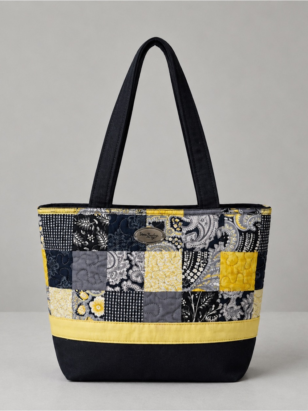 Donna Sharp Patchwork Shoulder Bag Quilted Cotton Cottage Kentucky Original